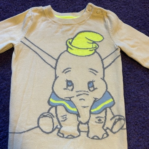 Disney baby Gap Dumbo onesie - 6-12 months - Picture 2 of 5